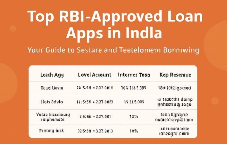RBI approved loan applications in India