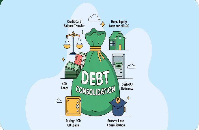 Debt Consolidation Using a Personal Loan: Lower Your EMI Burden